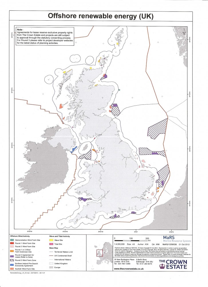 Offshore Renewable Energy in the UK